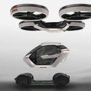 Obrázek: Dopravní prostředek budoucnosti od Airbusu je zároveň autem i dronem