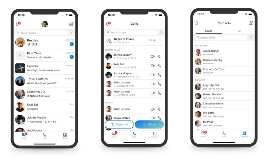 Obrázek: Skype se dočká další úpravy vzhledu, Microsoft jej zjednoduší a zpřehlední Obrázek: Skype se dočká další úpravy vzhledu, Microsoft jej zjednoduší a zpřehlední