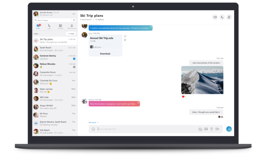 Obrázek: Skype se dočká další úpravy vzhledu, Microsoft jej zjednoduší a zpřehlední Obrázek: Skype se dočká další úpravy vzhledu, Microsoft jej zjednoduší a zpřehlední