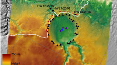 Obrázek: Na Grónsko dopadl kilometrový asteroid: Velký dopadový kráter zmizel pod kilometrem ledu