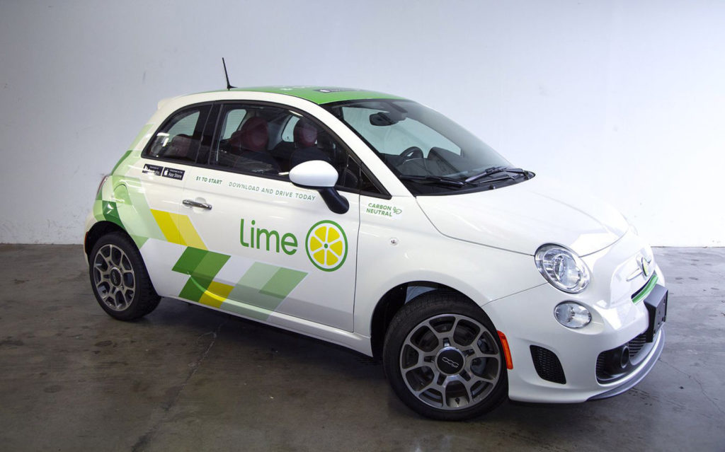 Obrázek: Elektrické koloběžky byly jen začátek: Lime začíná půjčovat auta a půjčíte si je kliknutím v mobilu Obrázek: Elektrické koloběžky byly jen začátek: Lime začíná půjčovat auta a půjčíte si je kliknutím v mobilu