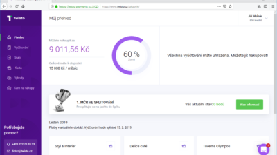 Obrázek: Recenze Twisto: Zkušenosti s českou aplikací a kreditkou pro lepší platby