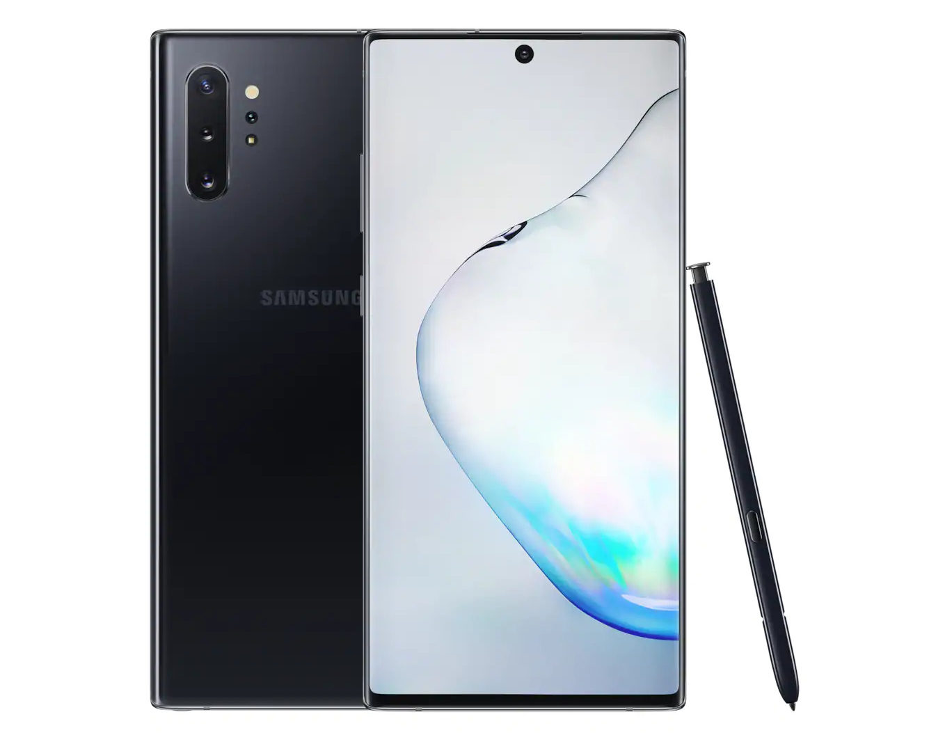 Obrázek: Lidé si opět hrají výřezem displeje u Galaxy Note 10, vytváří vtipné tapety
