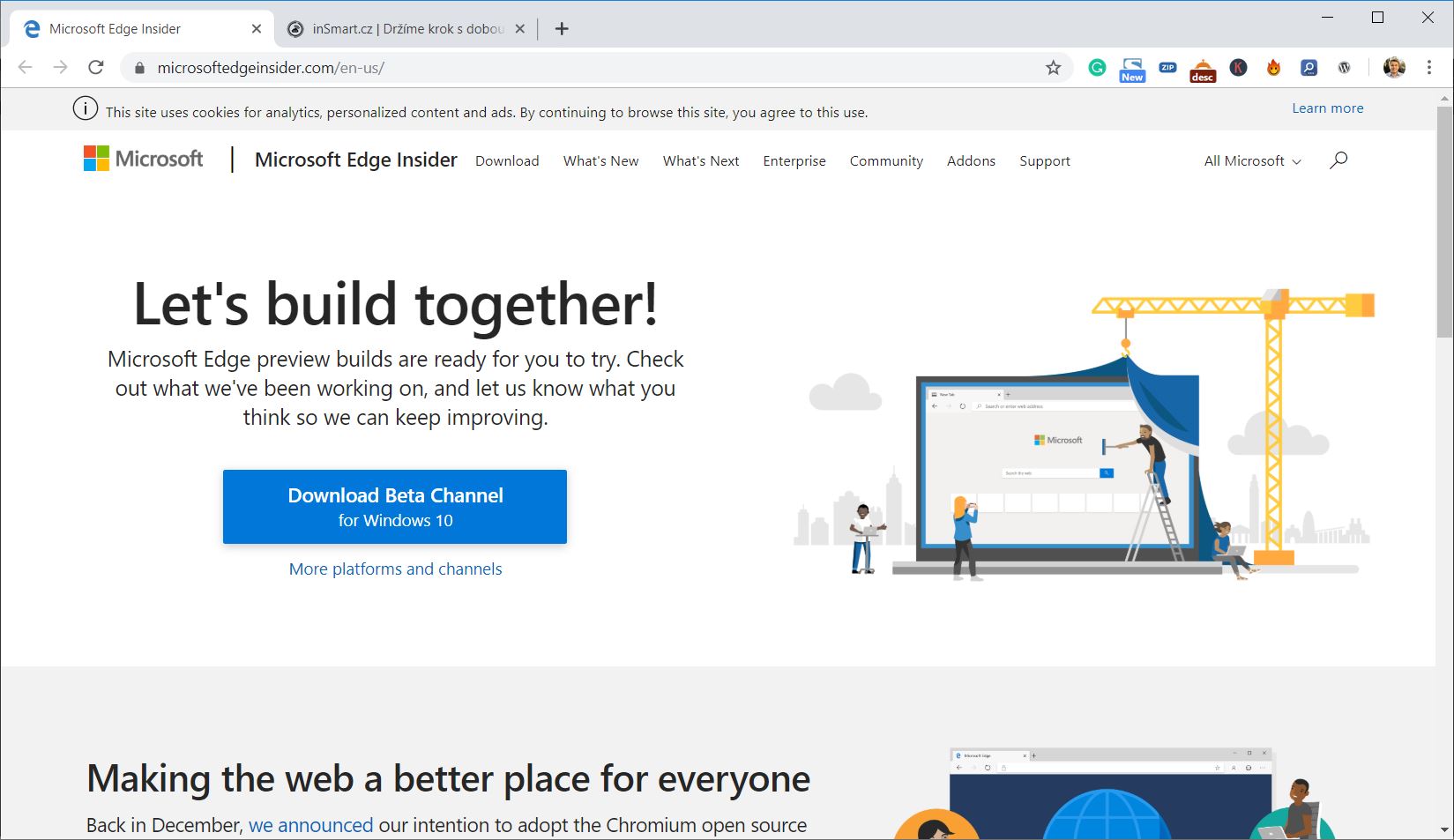 Obrázek: Nový prohlížeč ve Windows 10 nejde odinstalovat: Microsoft plánuje zatopit Chromu