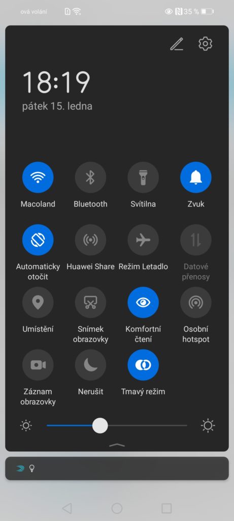 Obrázek: Čtení knih na mobilu? Honor používá funkci eBook simulující displeje čteček knih