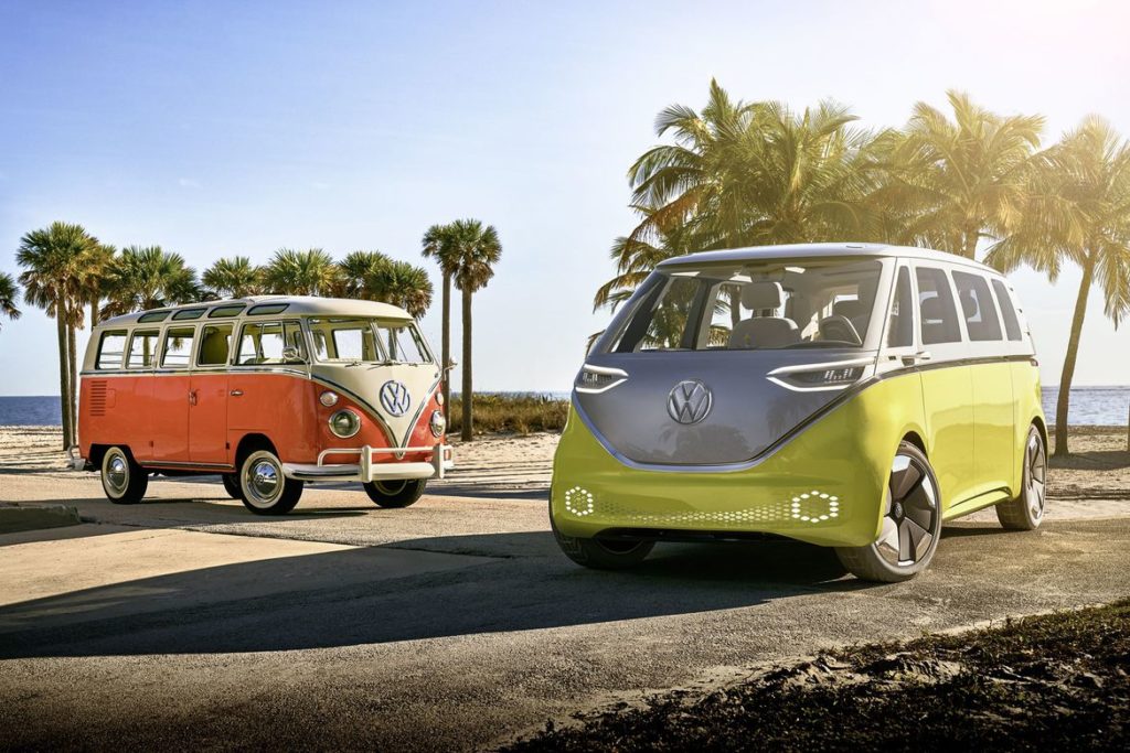 Obrázek: Volkswagen naváže na legendu éry hippies: Mikrobus VW ID.Buzz je elektromobil Obrázek: Volkswagen naváže na legendu éry hippies: Mikrobus VW ID.Buzz je elektromobil