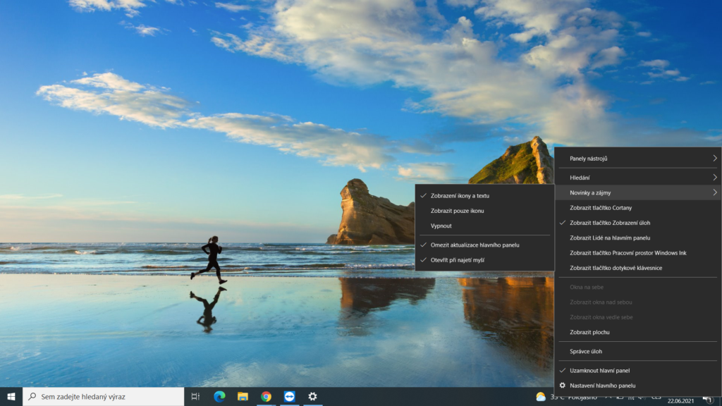 Obrázek: Vadí vám nové počasí ve Windows 10? Poradíme, jak ho z lišty odstranit Obrázek: Vadí vám nové počasí ve Windows 10? Poradíme, jak ho z lišty odstranit