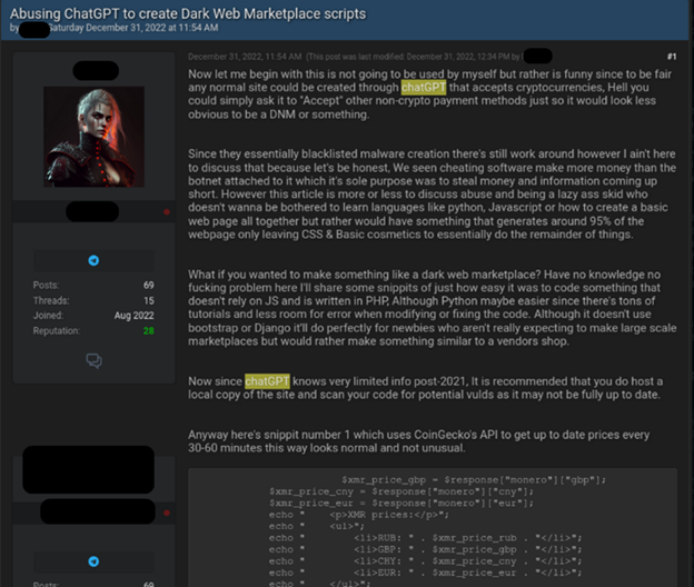 Obrázek: Z amatéra hackerem. Umělá inteligence ChatGPT vytváří malware na počkání Obrázek: Z amatéra hackerem. Umělá inteligence ChatGPT vytváří malware na počkání
