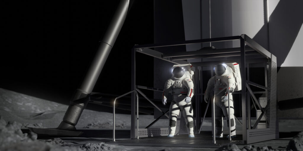 Obrázek: NASA a SpaceX po 50 letech objevují zapomenuté technologie. Takto s 50m lodí přistanou na Měsíci Obrázek: NASA a SpaceX po 50 letech objevují zapomenuté technologie. Takto s 50m lodí přistanou na Měsíci