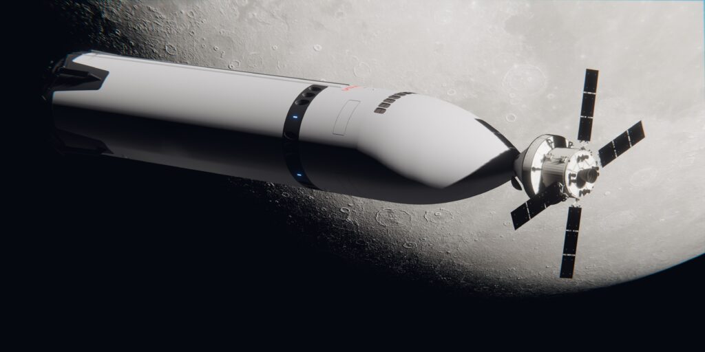 Obrázek: NASA a SpaceX po 50 letech objevují zapomenuté technologie. Takto s 50m lodí přistanou na Měsíci Obrázek: NASA a SpaceX po 50 letech objevují zapomenuté technologie. Takto s 50m lodí přistanou na Měsíci