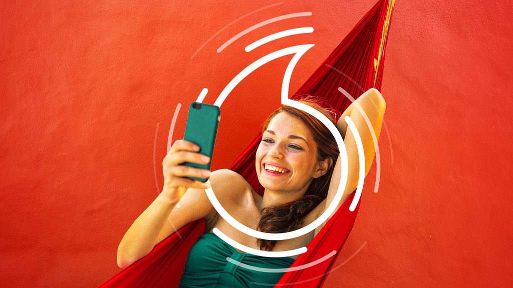 Obrázek: Vodafone rozdává letní dárky: Až 90 GB dat zdarma a neomezenou rychlost dat