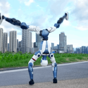 Obrázek: Levný humanoidní robot do každé domácnosti. Unitree R1 stojí méně než ojeté auto