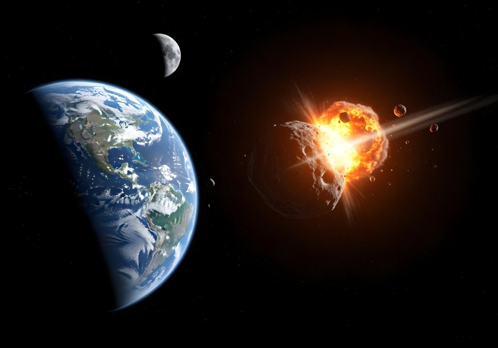 Obrázek: NASA plánuje jaderný útok na asteroid: 2024 YR4 podle vědců ohrožuje Měsíc a satelity
