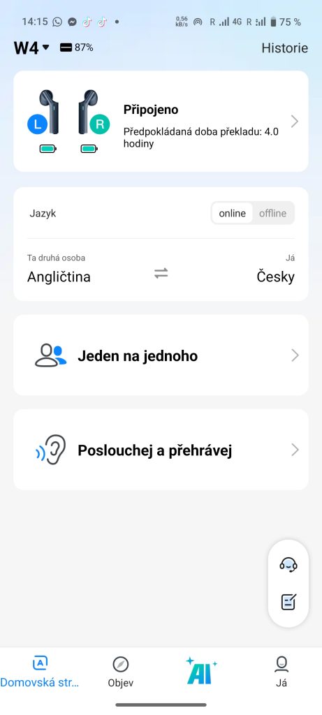 Obrázek: Recenze AI překladače Timekettle W4: Zkusili jsme mluvit česky v Číně a fungovalo to
