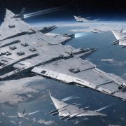 Koncept kosmické letadlové lodě